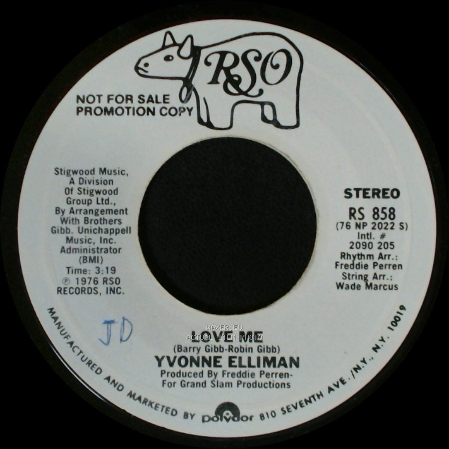 Yvonne Elliman - Love Me / Love Me side B