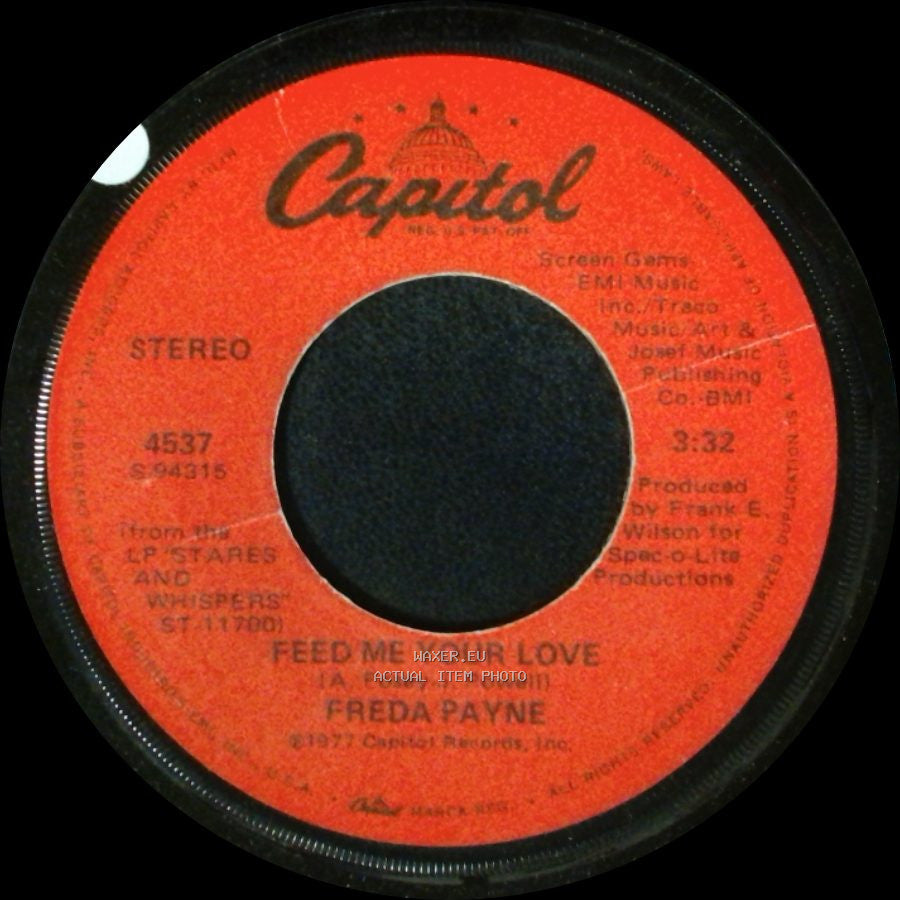 Freda Payne - Stares And Whispers / Feed Me Your Love side B