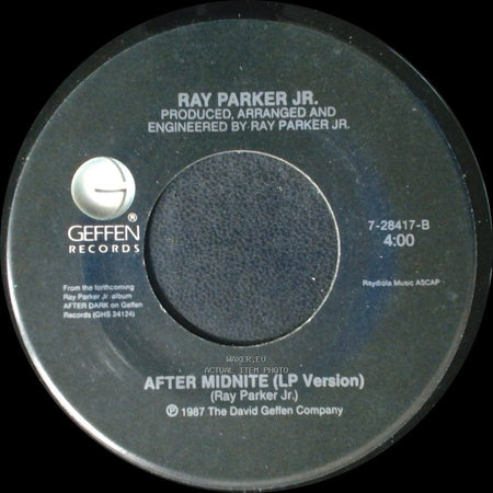 Ray Parker Jr. - After Midnite (Lp Version) / I Don't Think That Man Should Sleep Alone side A