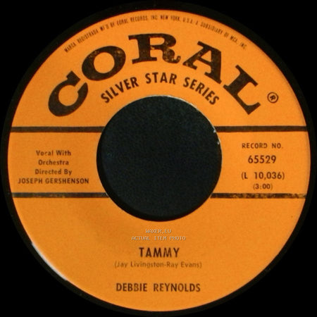 Debbie Reynolds - French Heels / Tammy side B