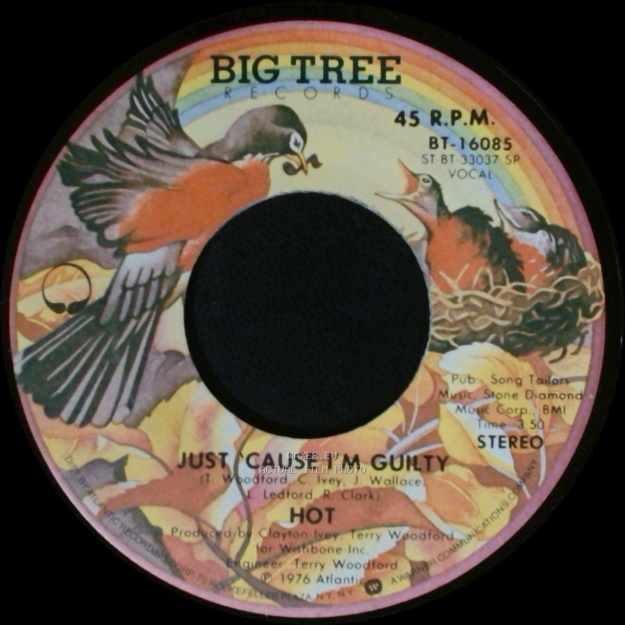 Hot - Just Cause I'm Guilty / Angel In Your Arms side A