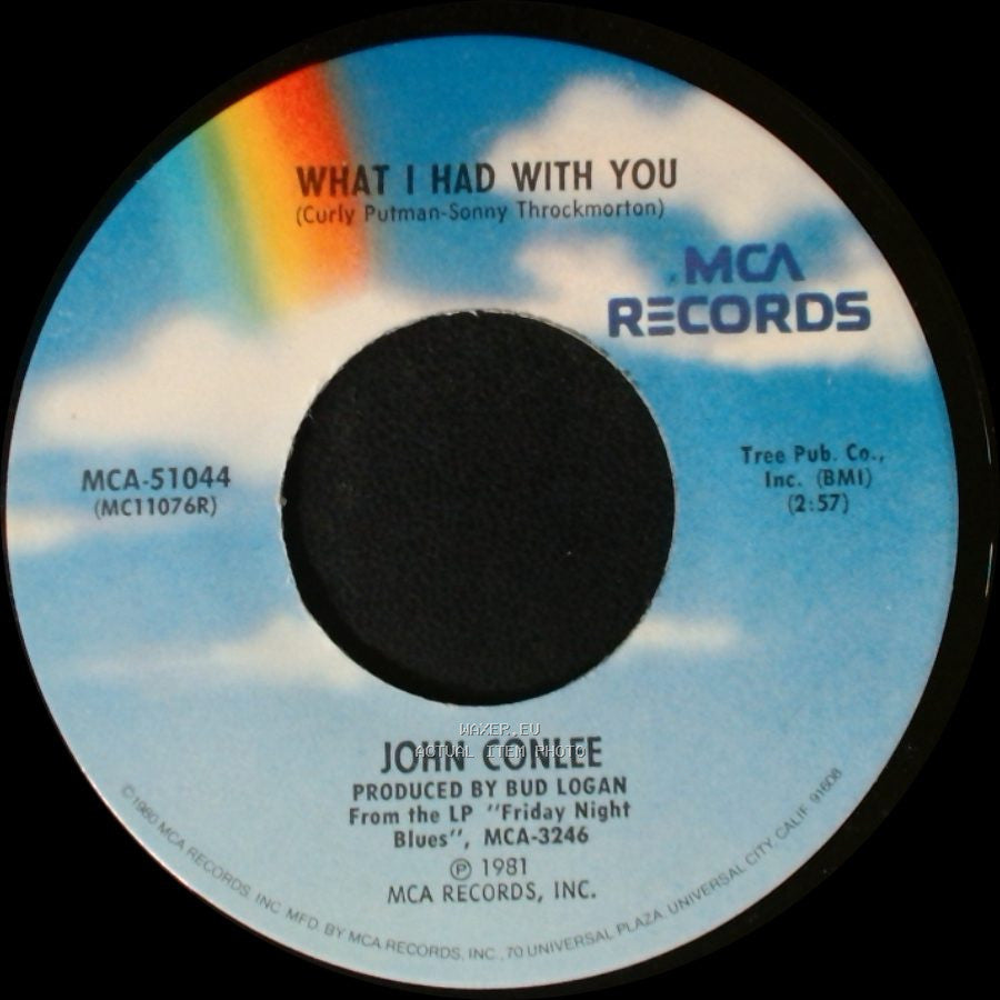 John Conlee - We Belong In Love Tonight / What I Had With You side B