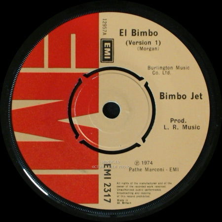 Bimbo Jet - El Bimbo (Version 1) / El Bimbo (Version 2) side A
