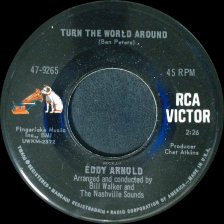 Eddy Arnold - Turn The World Around / The Long Ride Home side A