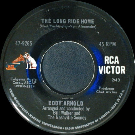 Eddy Arnold - Turn The World Around / The Long Ride Home side B