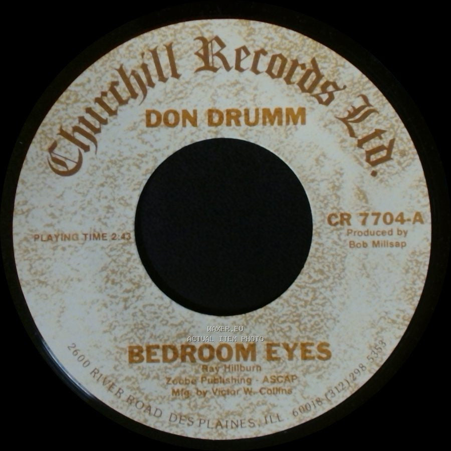Don Drumm - Stoney / Bedroom Eyes side B