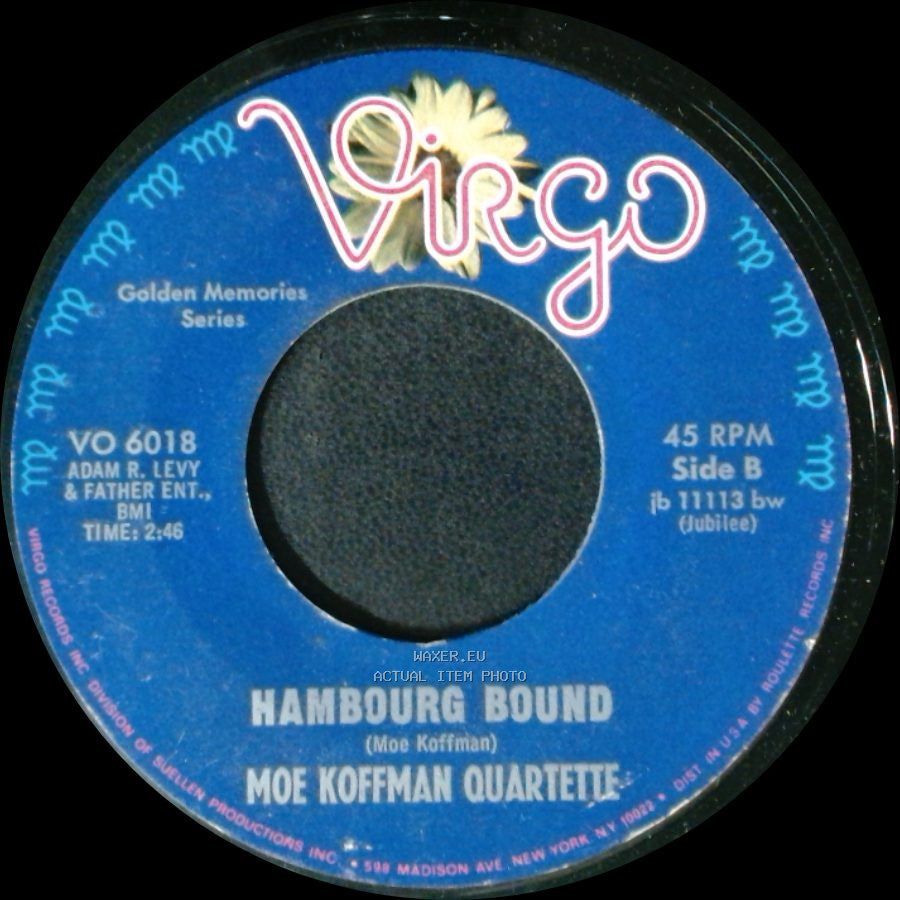 Moe Koffman Septette / Moe Koffman Quartette - The Swingin' Shepherd Blues / Hambourg Bound side B