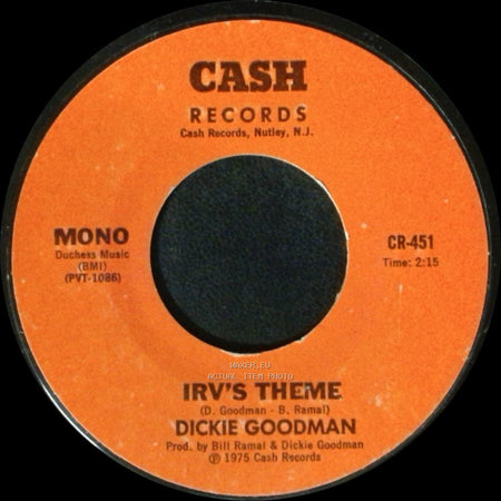 Dickie Goodman - Mr. Jaws / Irv's Theme side B