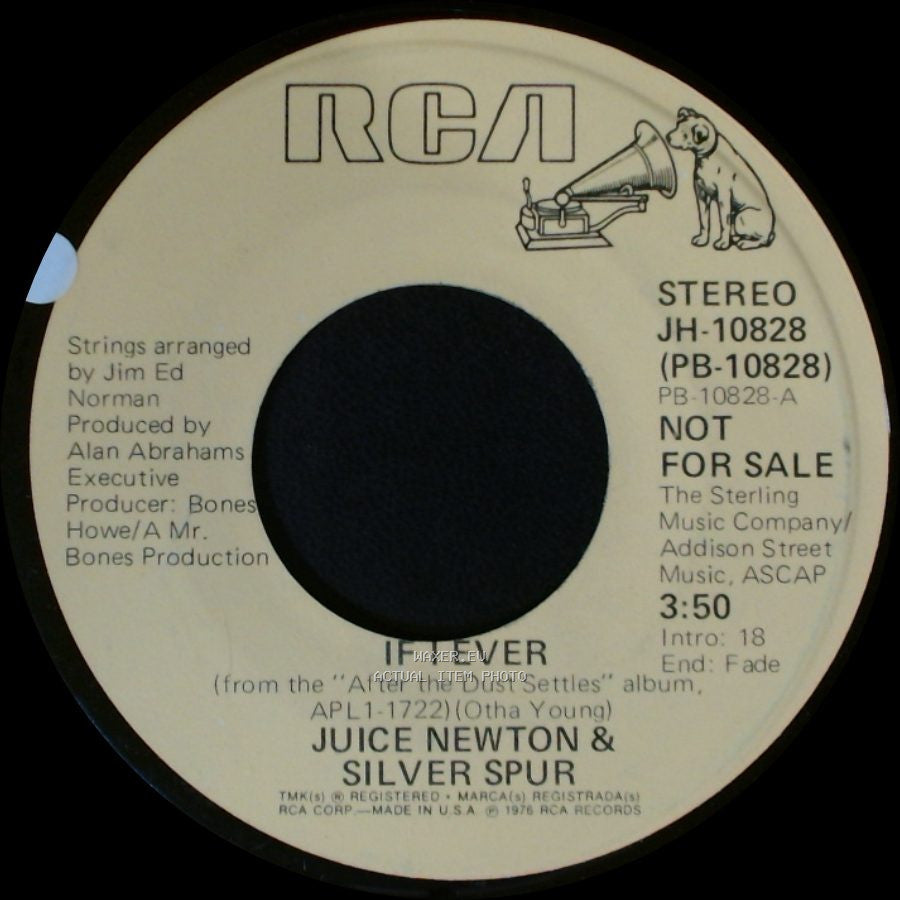 Juice Newton & Silver Spur - If I Ever / If I Ever side A