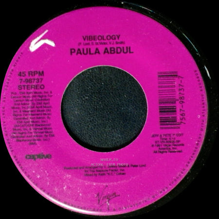 Paula Abdul - Vibeology / Vibeology side A