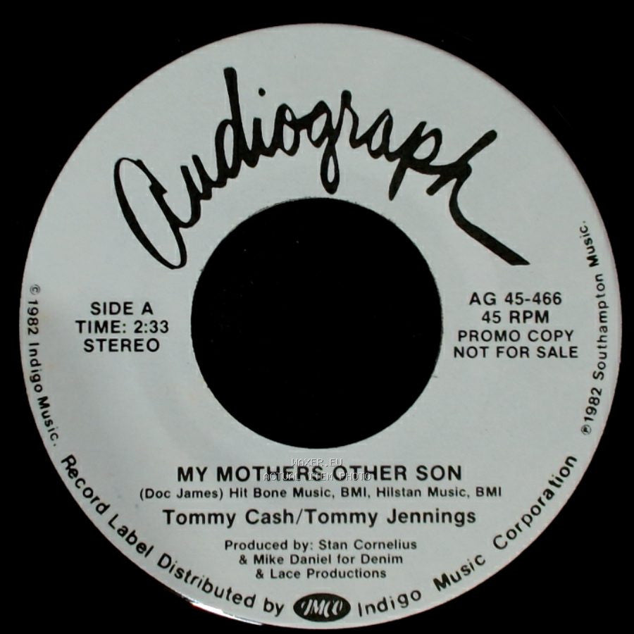 Tommy Cash/Tommy Jennings - My Mothers Other Son / My Mothers Other Son side A