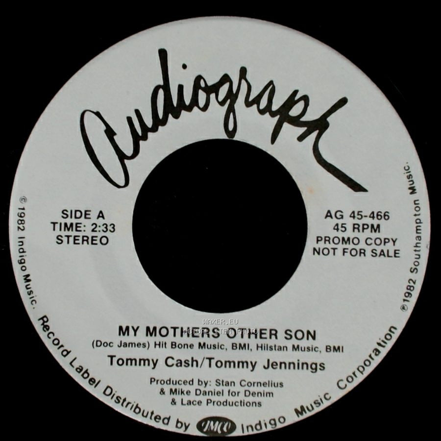 Tommy Cash/Tommy Jennings - My Mothers Other Son / My Mothers Other Son side B