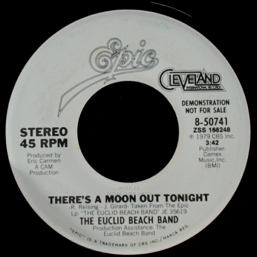 The Euclid Beach Band - There's A Moon Out Tonight / There's A Moon Out Tonight side B