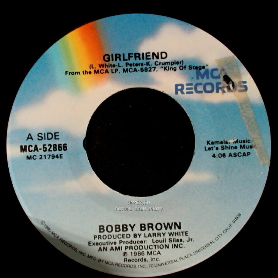 Bobby Brown - Girlfriend / Girlfriend (Sing-A-Long Version) side A