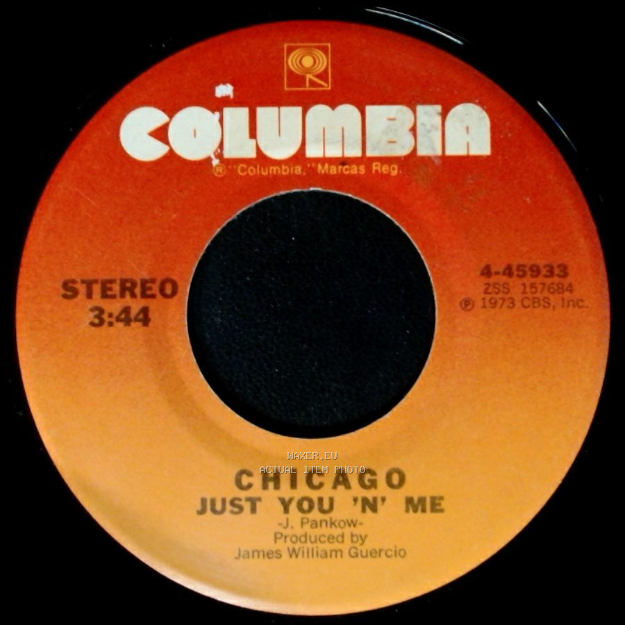 Chicago - Critic's Choice / Just You 'n' Me side B