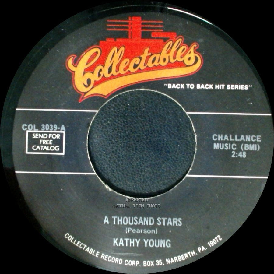 Kathy Young / Rochelle & The Candles - A Thousand Stars / Once Upon A Time side A