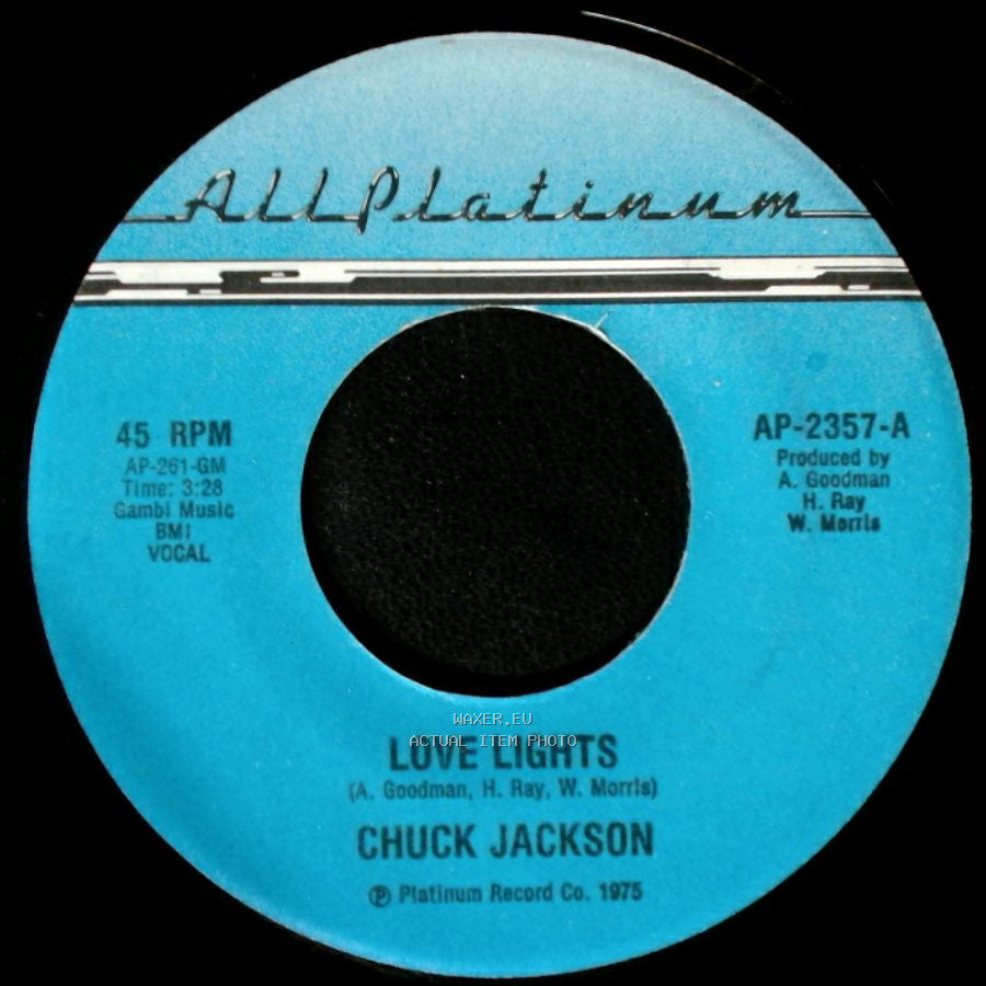 Chuck Jackson - Love Lights / Love Lights side A