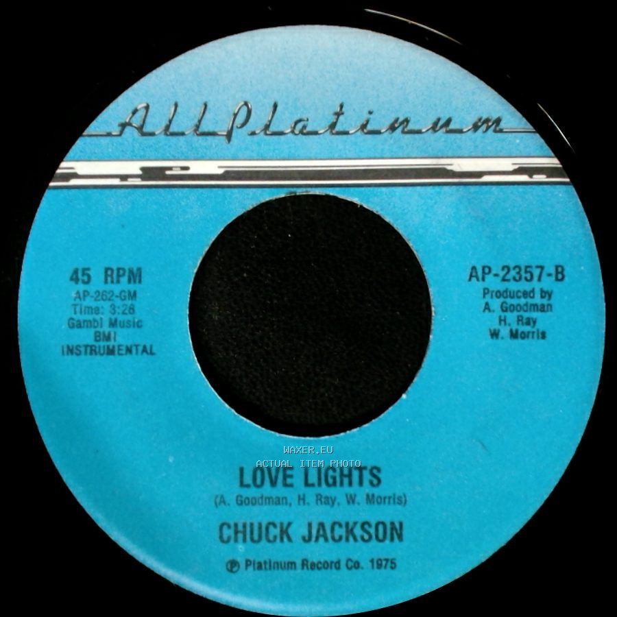 Chuck Jackson - Love Lights / Love Lights side B