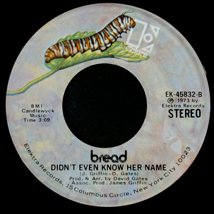 Bread - Didn't Even Know Her Name / Aubrey side A