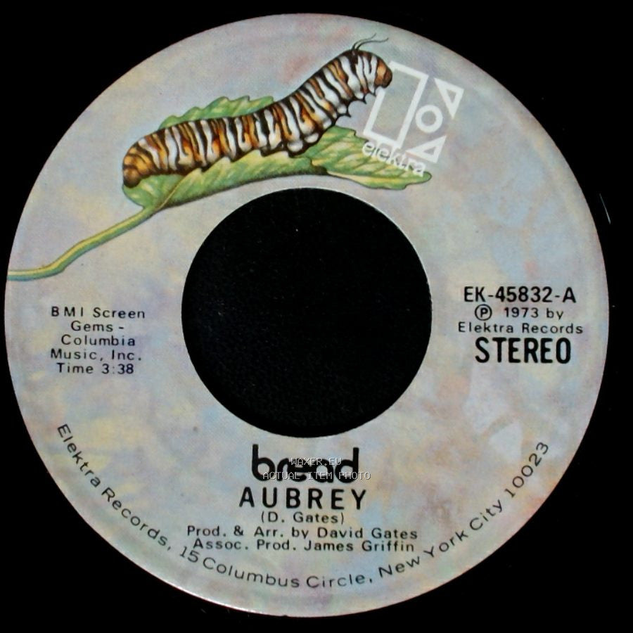 Bread - Didn't Even Know Her Name / Aubrey side B