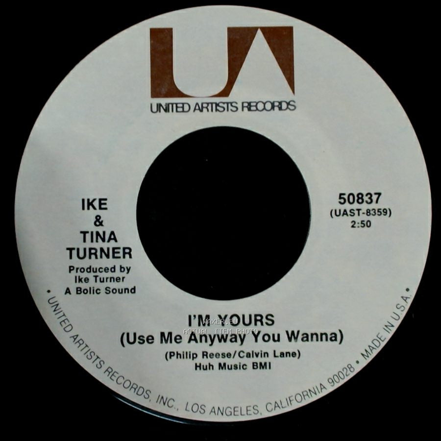 Ike & Tina Turner - Doin' It / I'm Yours (Use Me Anyway You Wanna) side B