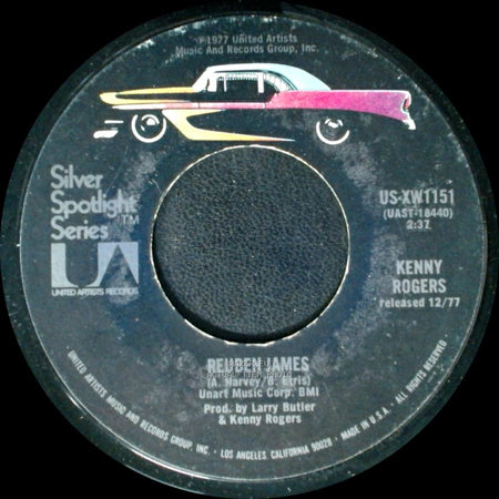 Kenny Rogers - Reuben James / Love Lifted Me side A