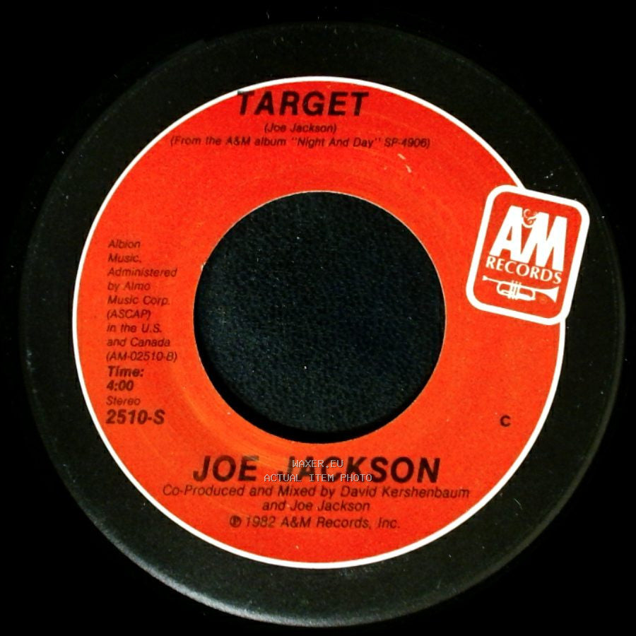 Joe Jackson - Target / Breaking Us In Two side A