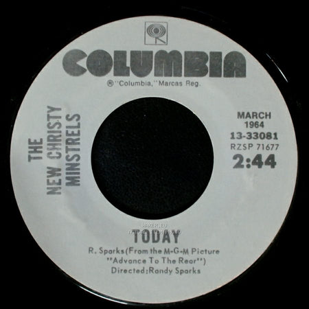 The New Christy Minstrels - Green, Green / Today side B
