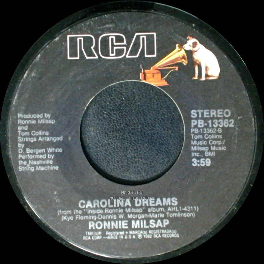 Ronnie Milsap - Inside / Carolina Dreams side B