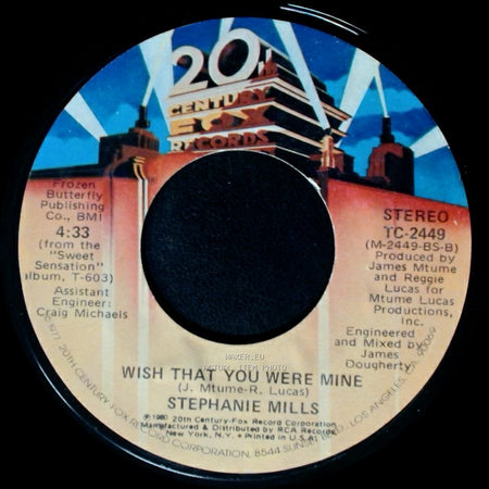 Stephanie Mills - Sweet Sensation / Wish That You Were Mine side B