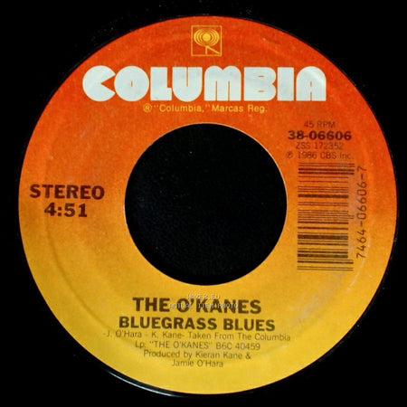 The O'kanes - Can't Stop My Heart From Loving You / Bluegrass Blues side B