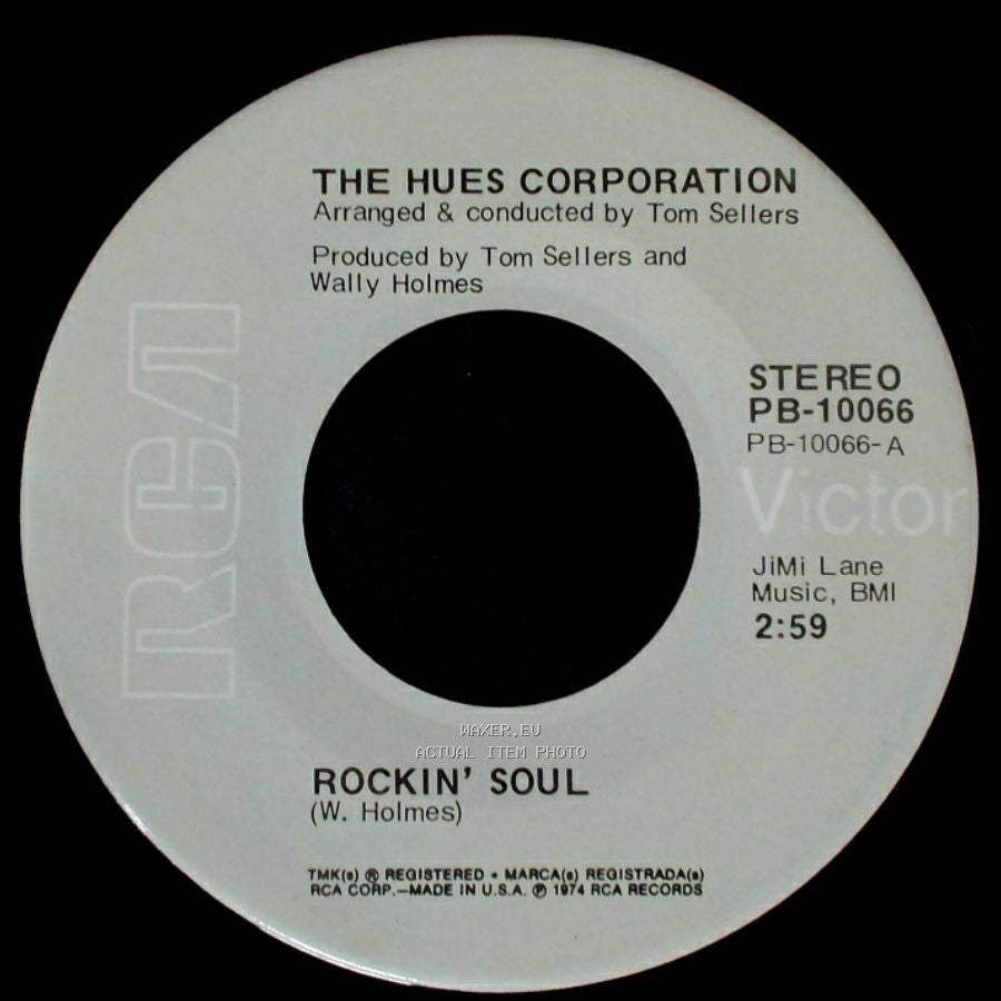 The Hues Corporation - Go To The Poet / Rockin' Soul side B