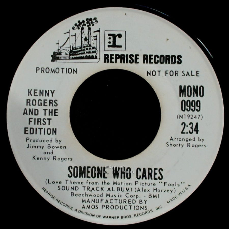 Kenny Rogers And The First Edition - Someone Who Cares / Someone Who Cares side A