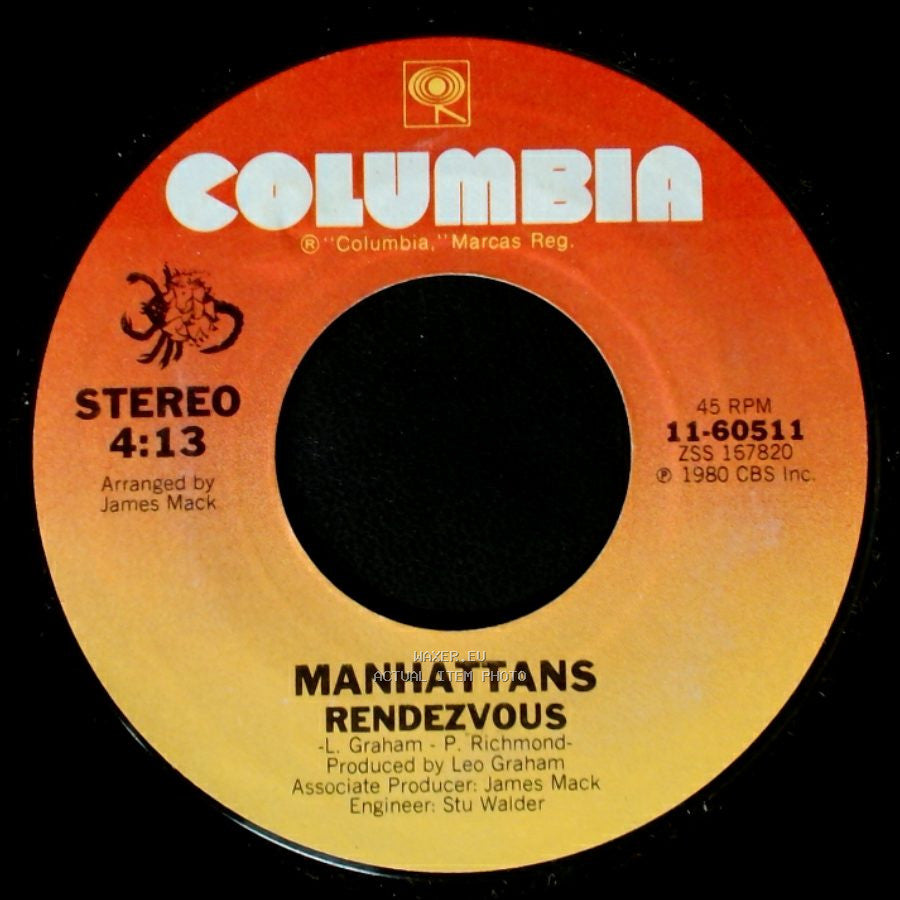Manhattans - Do You Really Mean Goodbye? / Rendezvous side B