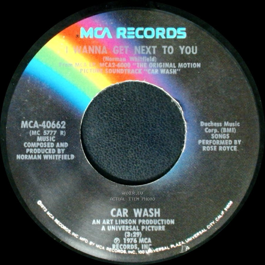 Rose Royce - Sunrise / I Wanna Get Next To You side B
