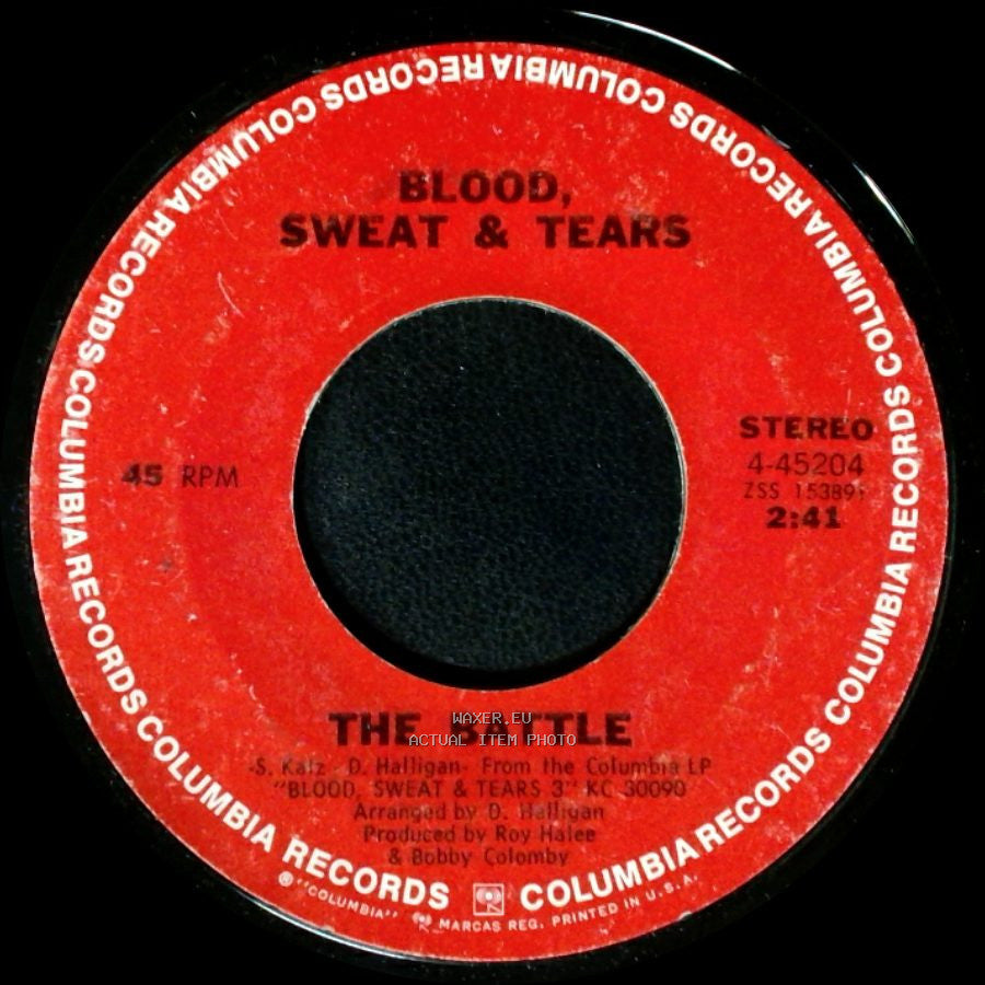 Blood, Sweat & Tears - The Battle / Hi-De-Ho side A