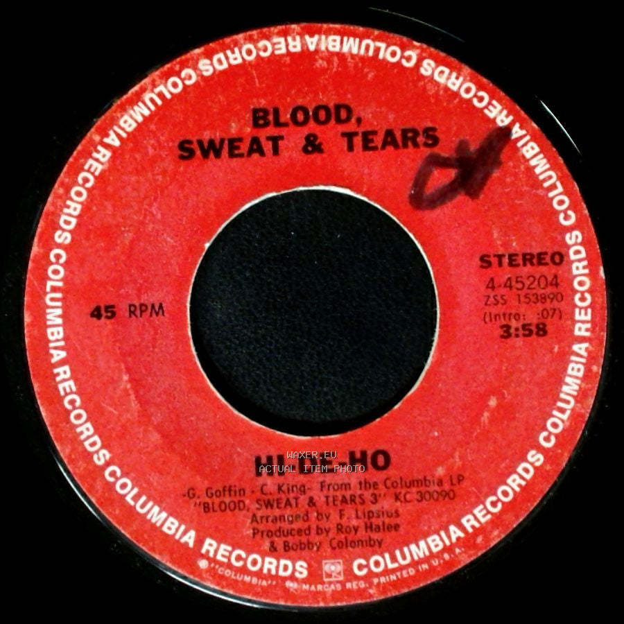 Blood, Sweat & Tears - The Battle / Hi-De-Ho side B