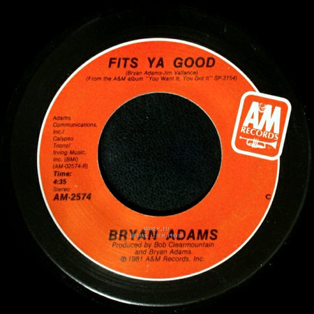 Bryan Adams - Fits Ya Good / This Time side A