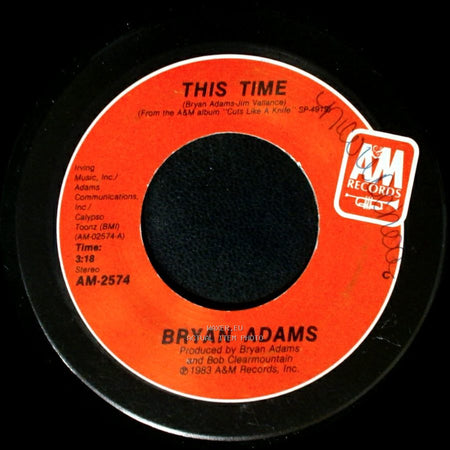 Bryan Adams - Fits Ya Good / This Time side B