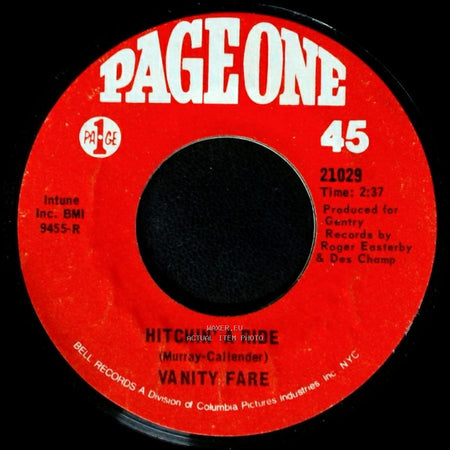 Vanity Fare - Hitchin' A Ride / Man Child side A