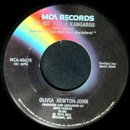 Olivia Newton-John - Sam / I'll Bet You A Kangaroo side B
