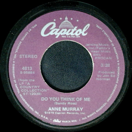 Anne Murray - Daydream Believer / Do You Think Of Me side B