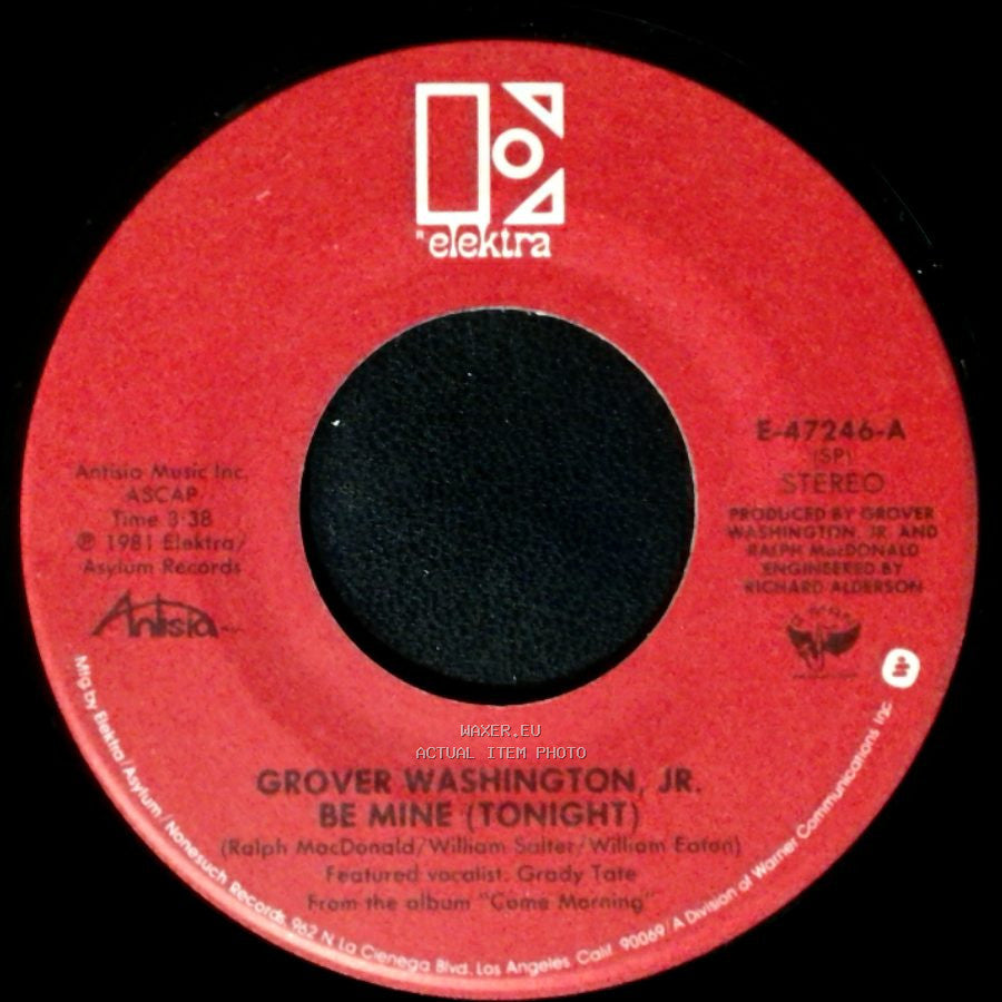 Grover Washington, Jr. - Be Mine (Tonight) / Reaching Out side A