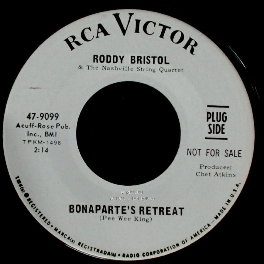Roddy Bristol & The Nashville String Quartet - Bonaparte's Retreat / Sweet Dreams side A