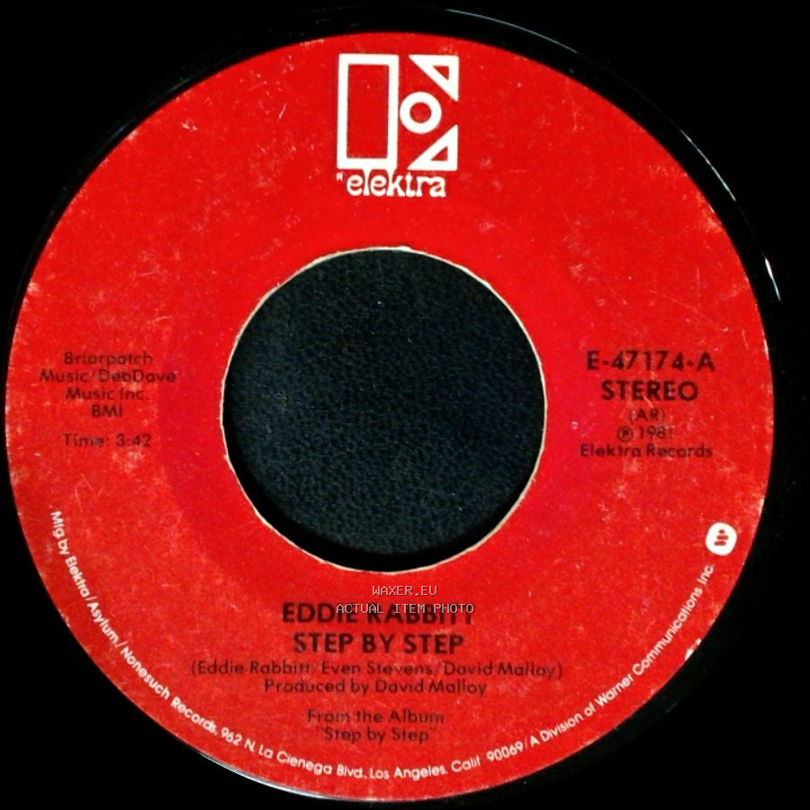 Eddie Rabbitt - My Only Wish / Step By Step side B