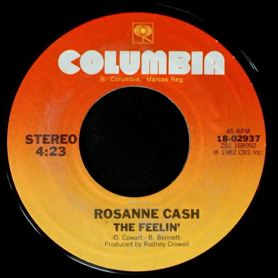 Rosanne Cash - The Feelin' / Ain't No Money side A