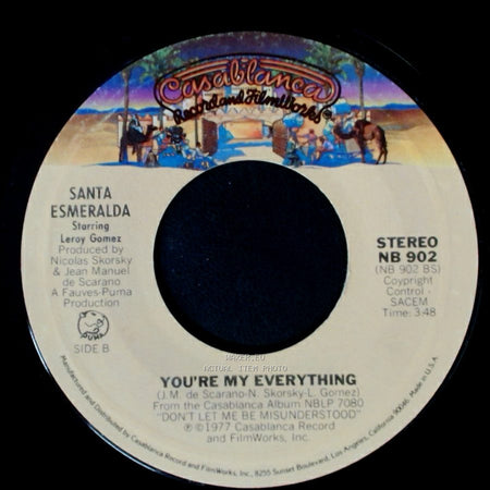 Santa Esmeralda - Don't Let Me Be Misunderstood / You're My Everything side B