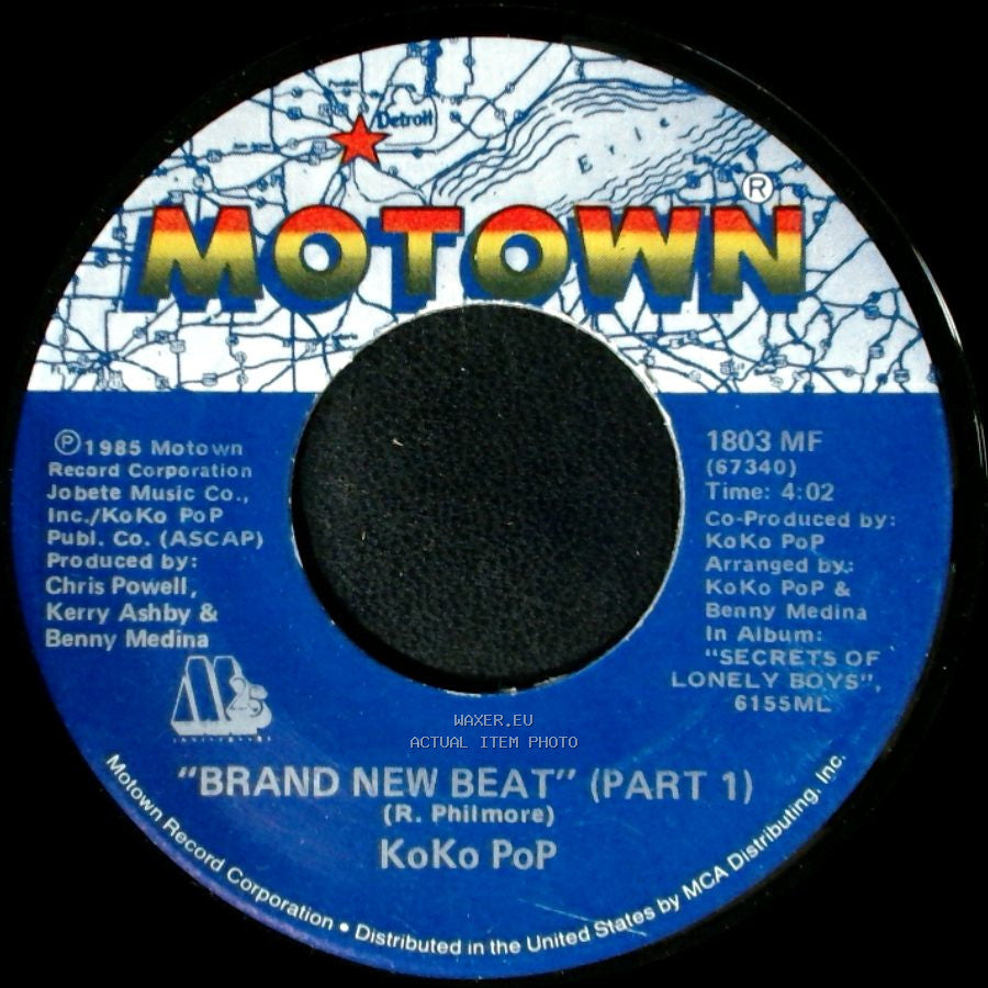 Koko Pop - "Brand New Beat" (Part 1) / Brand New Beat (Part 2) side A