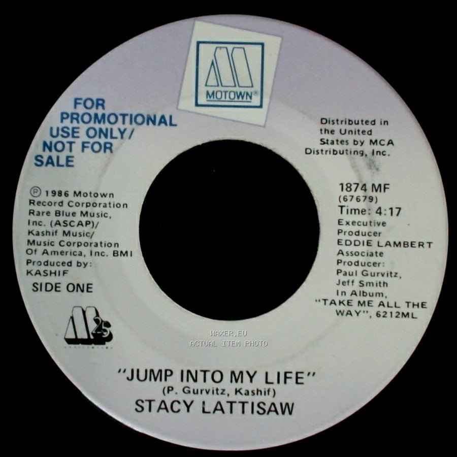 Stacy Lattisaw - Jump Into My Life / Jump Into My Life side B