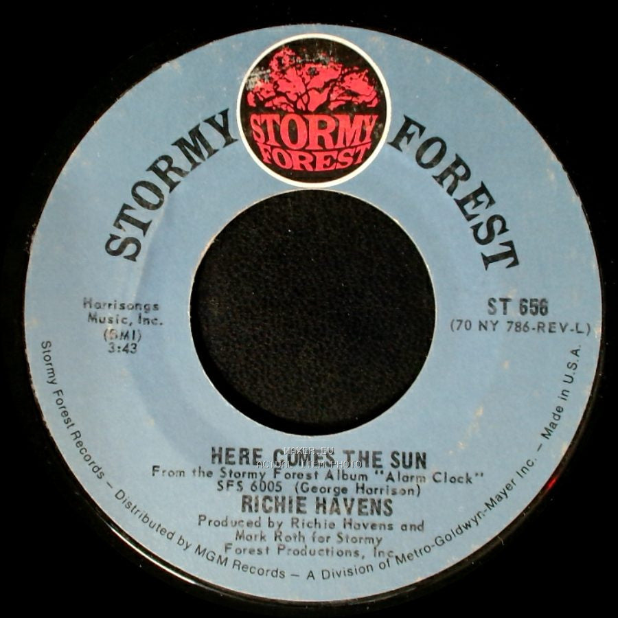 Richie Havens - Here Comes The Sun / Younger Men Get Older side A